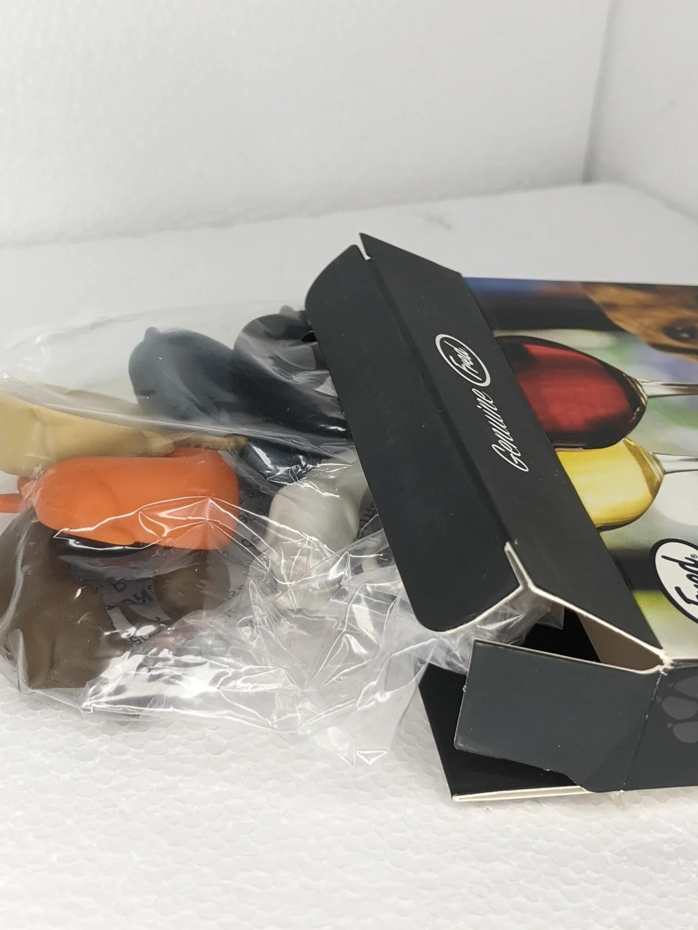 Fred Winer Dogs Silicone Wine Markers Set Of 6 New In Box